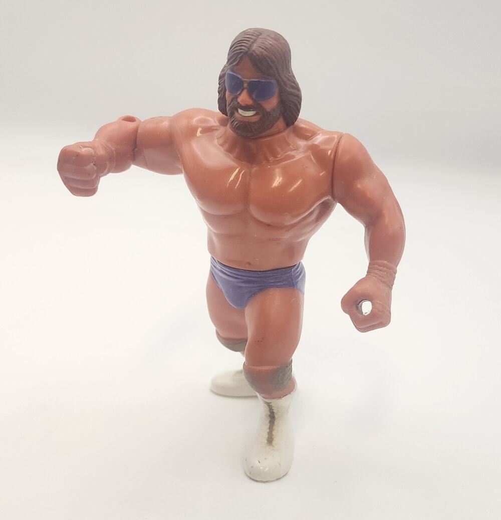 WWF Hasbro Action Figures Macho Man King Randy Savage Series 2 1991 WWE Vintage